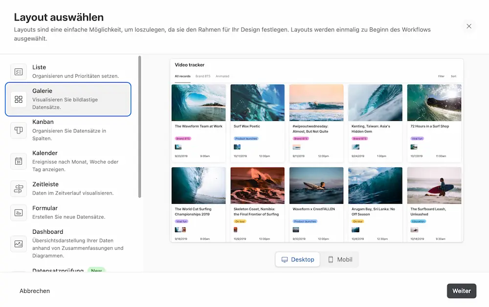 Mit Airtable Interfaces schöne Formulare und interne Apps erstellen