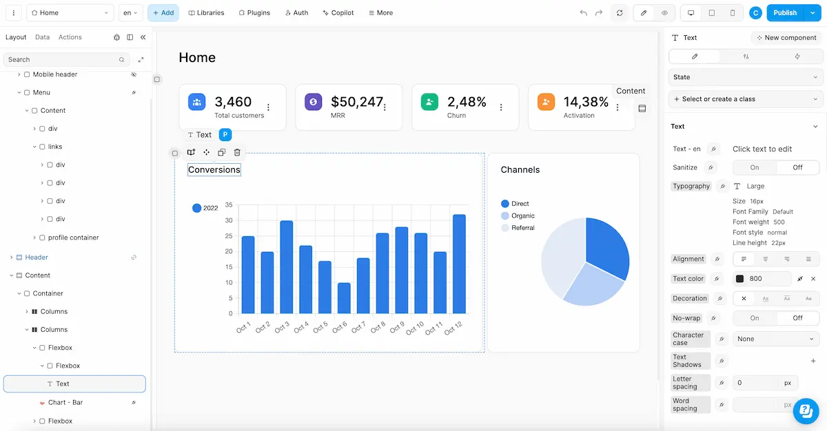 WeWeb: So funktioniert der NoCode Frontend Builder