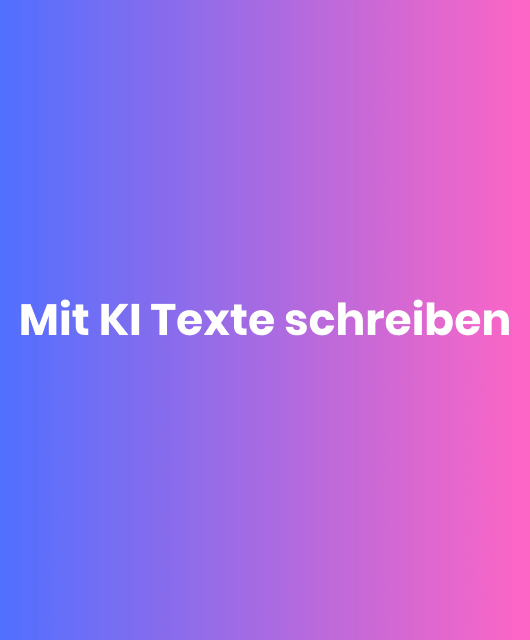 Texte umschreiben lassen mit KI. So funktioniert´s