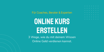Online Kurs erstellen